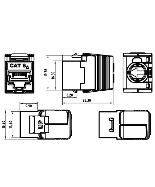 dintek-CAT6-SHIELDED2 Cat.6A Shielded