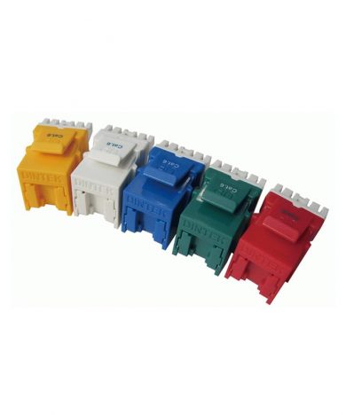 کیستون دینتک Cat6 ezi-JACK180 با درپوش