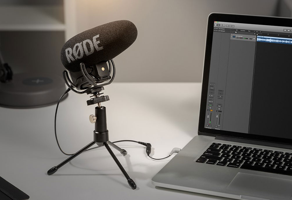 RØDE VideoMic Pro+ and SC4 cable