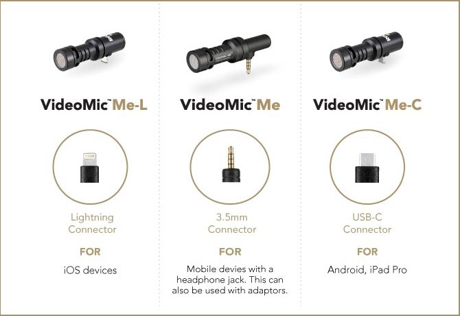 VideoMic Me 