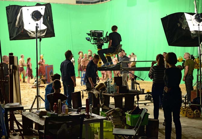 Three stages of video production