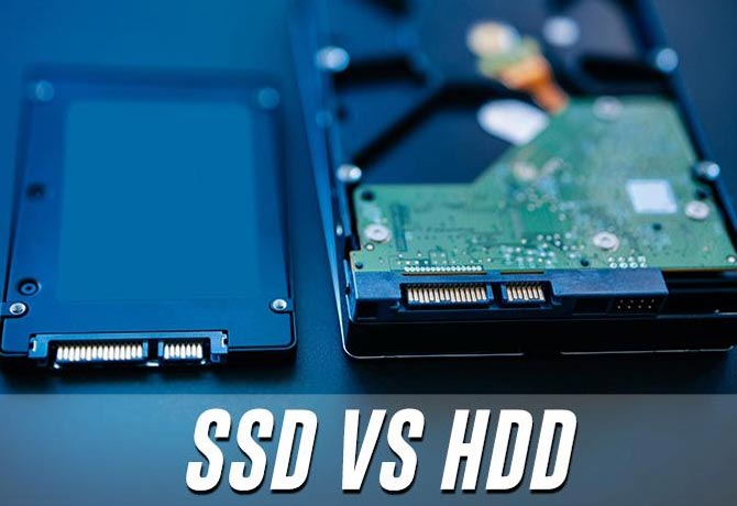 What is the difference between SSD and HDD?