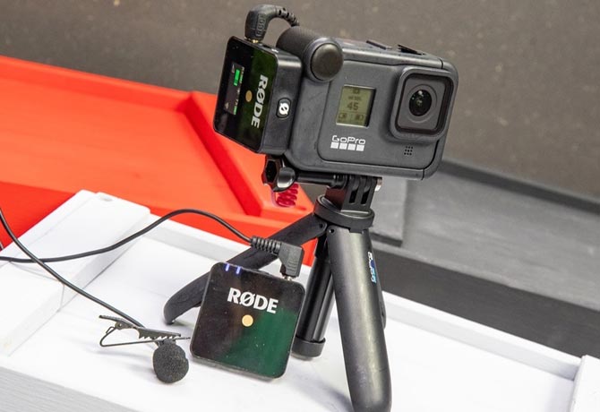 Wireless GO II with a Camera