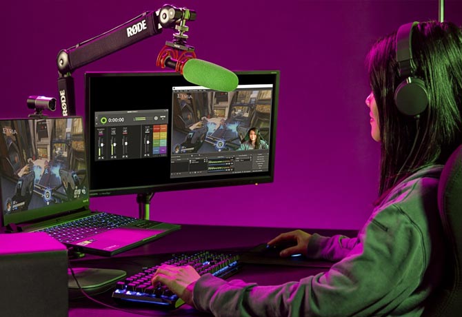 Use shotgun microphones for podcasts
