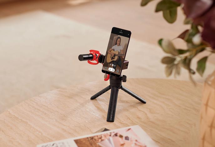How to Use VideoMicro II with an iPhone or Android Smartphone